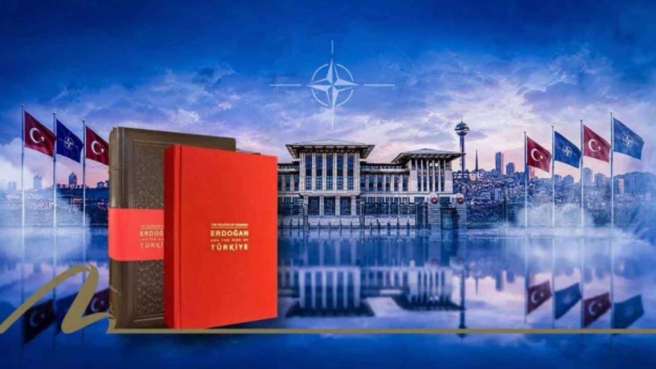 NATO Zirvesi'nde liderlere özel iki jest: Birisi Erdoğan'ın şahsi hediyesi! Trump mest oldu! 3